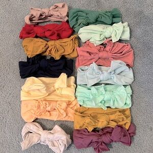 Baby bow headbands